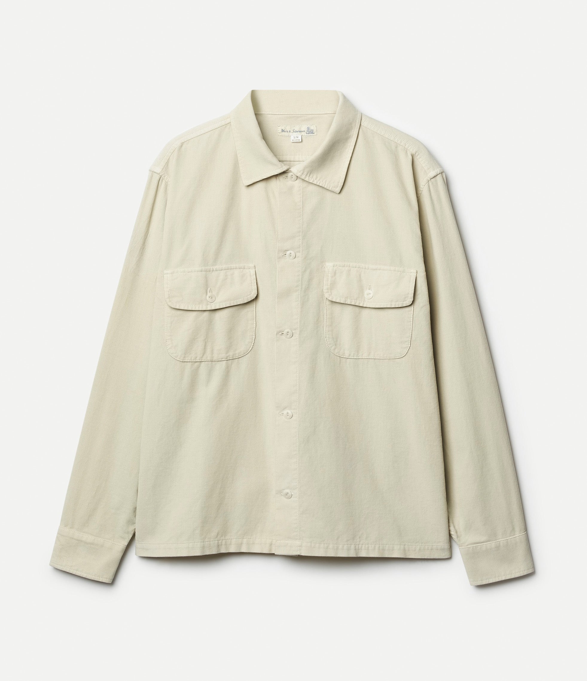beige corduroy shirt